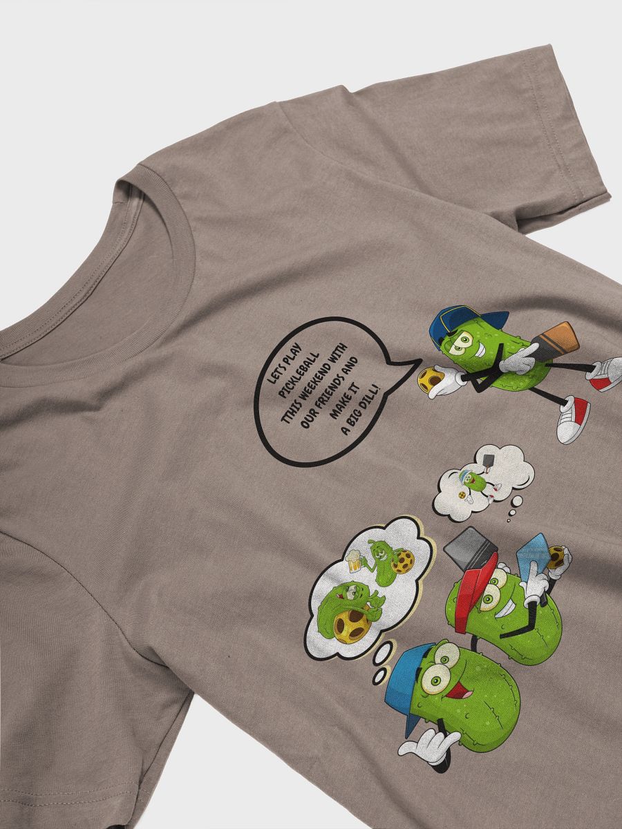 Pickleball Make It A Big Dill Supersoft T-Shirt product image (25)