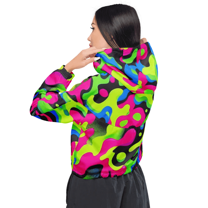 The Kaia Cropped Windbreaker Jacket product image (2)