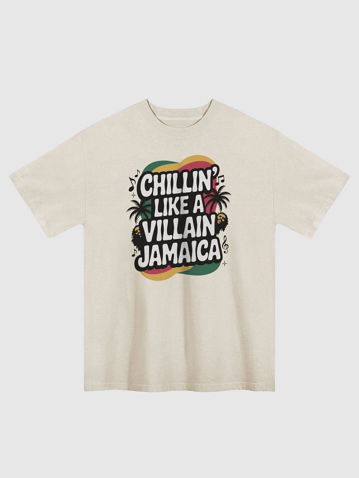 Yeah Mon Vintage Jamaica Reggae Jamaican Vacation Retro Oversized Tee product image (3)