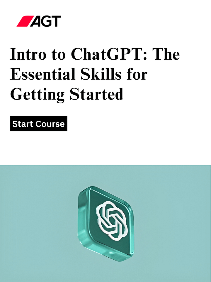 Intro to ChatGPT: The Essential Skills for Getting Started product image (1)