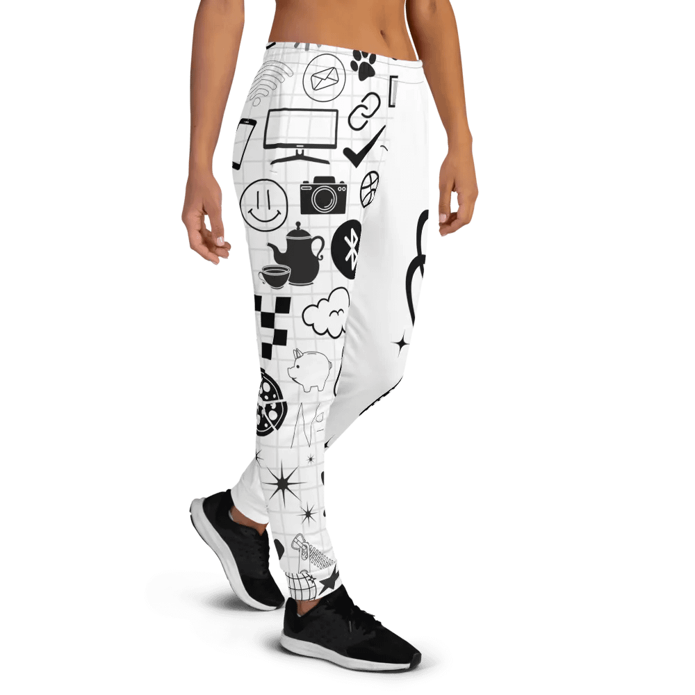 TheeMlle'N'Chill - All Over Print Joggers product image (6)