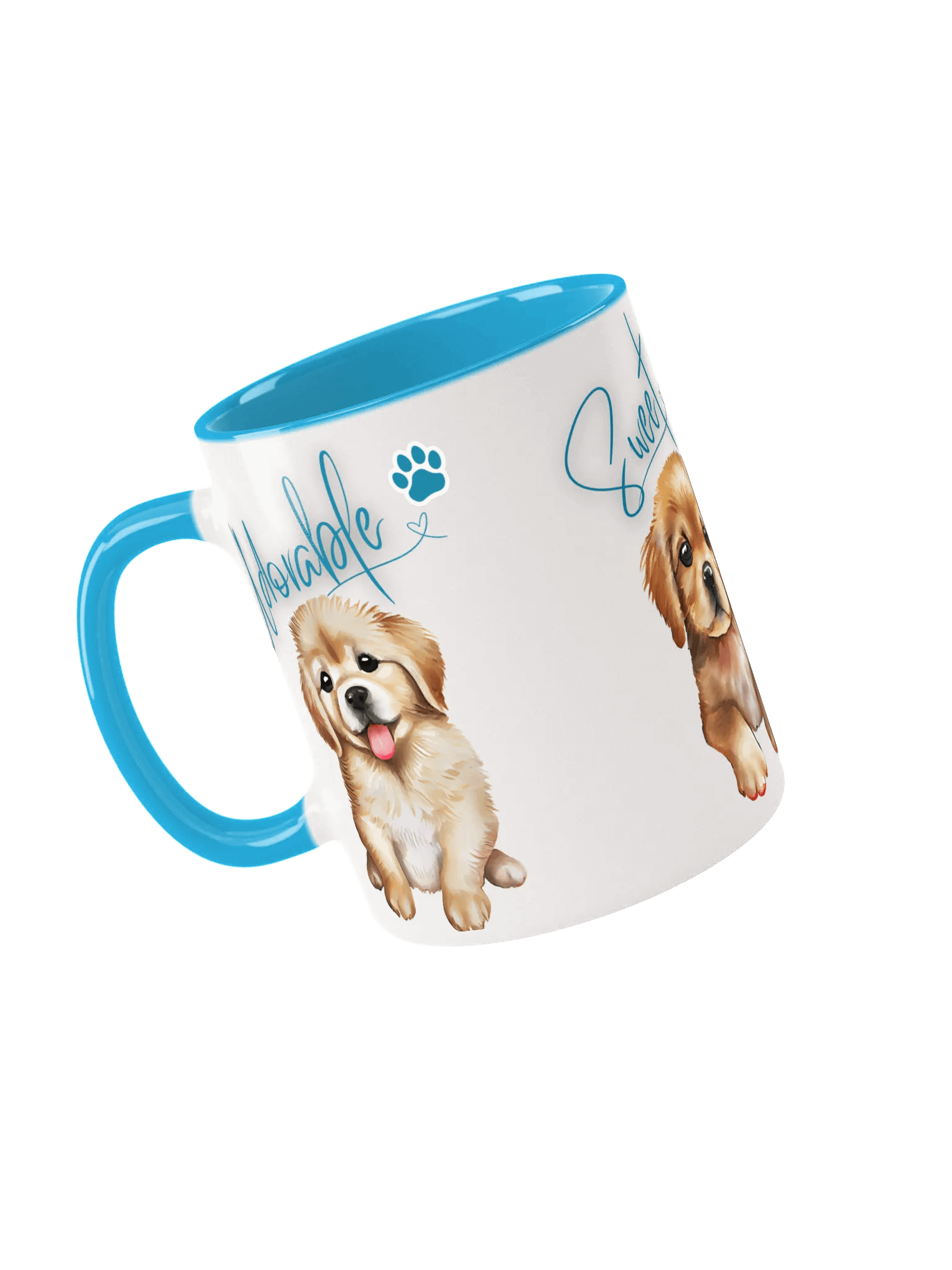 White Ceramic Mug 11 Oz, Sweet, Irresistible, & Adorable Puppy Edition product image (3)