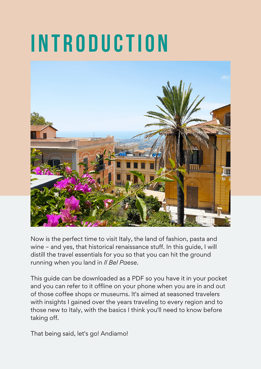 Italy Insider - Traveler Tips & Guide product image (2)