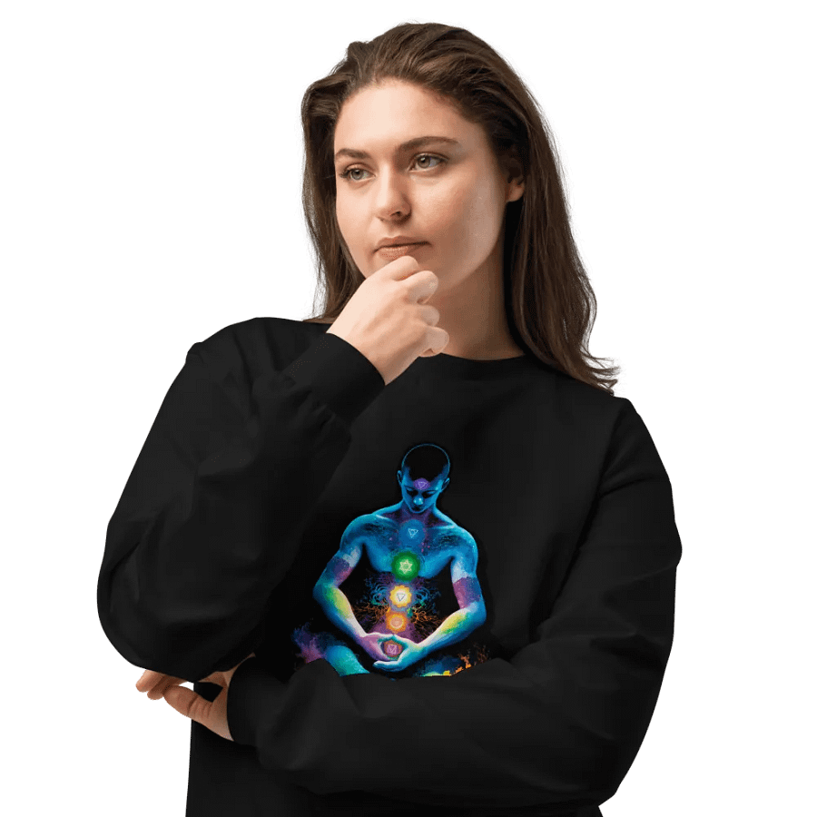 [Meditation] - Unisex Premium Heavyweight Long Sleeve Shirt product image (11)