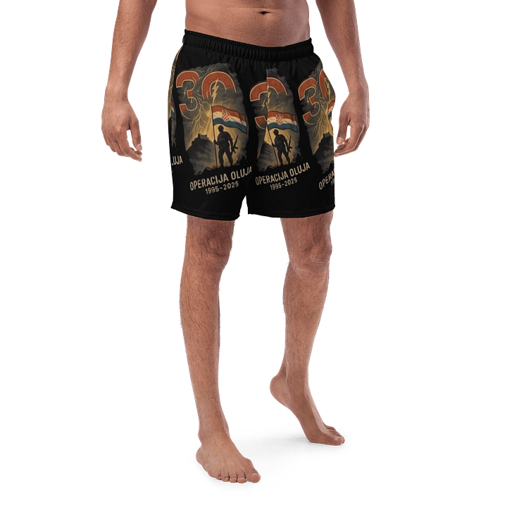 Operation Oluja 30th Anniversary Swim Trunks product image (1)