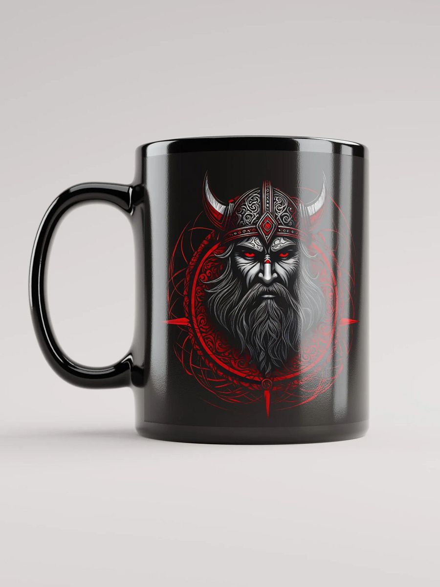 Black Glossy Mug - Viking product image (6)