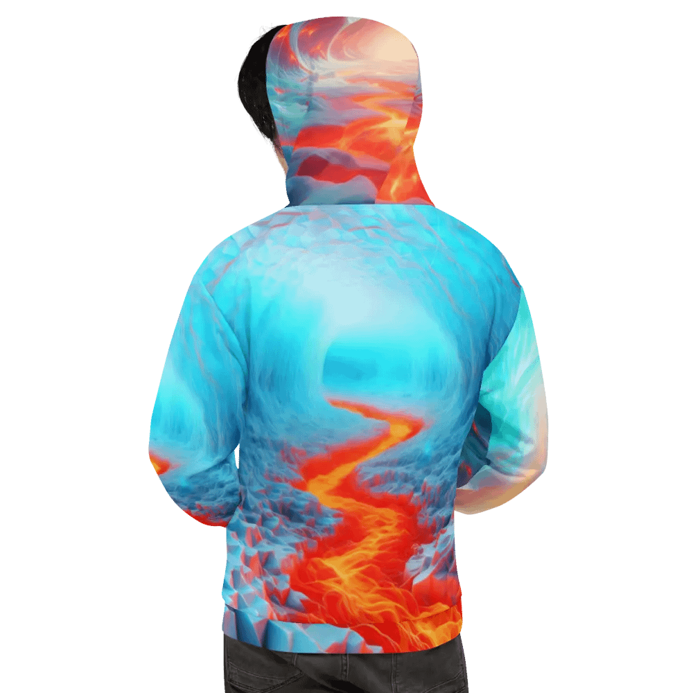 Fire and Ice - Molten Lava Meets Ice #4 product image (8)