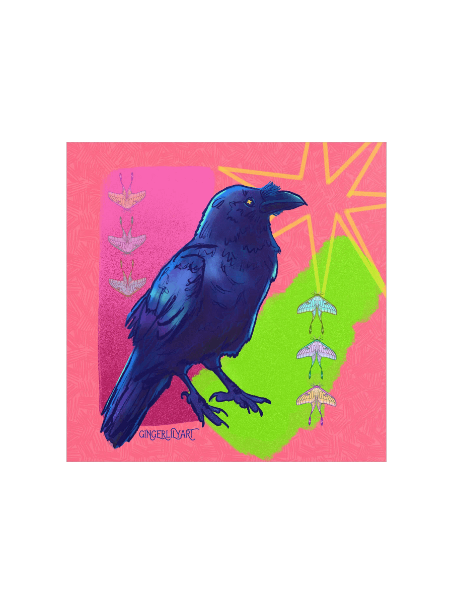 crow print product image (1)