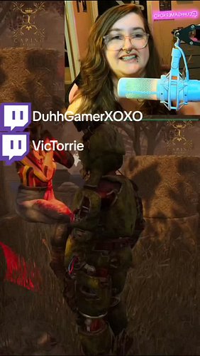 @victorriegames saves me from the hook in DBD ❤️ #twitchstreamer #twitchaffiliate #twitch #twitchmoments #caringcreators
