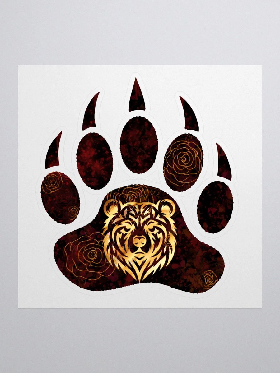 Mystic Bear Kiss Cut Stickers product image (2)