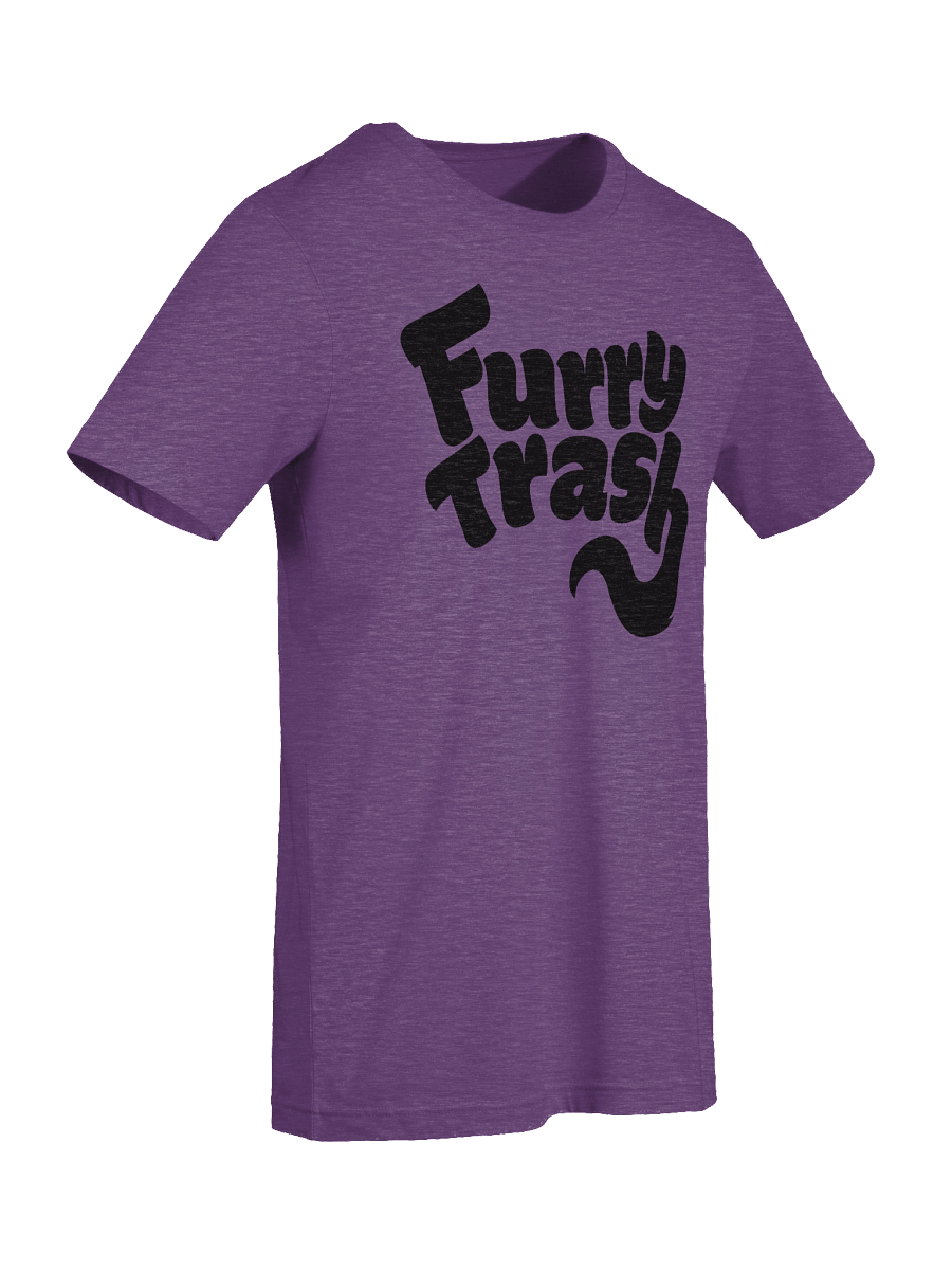 Furry Trash Supersoft Tee - Bubble Logo (Black Print) product image (90)