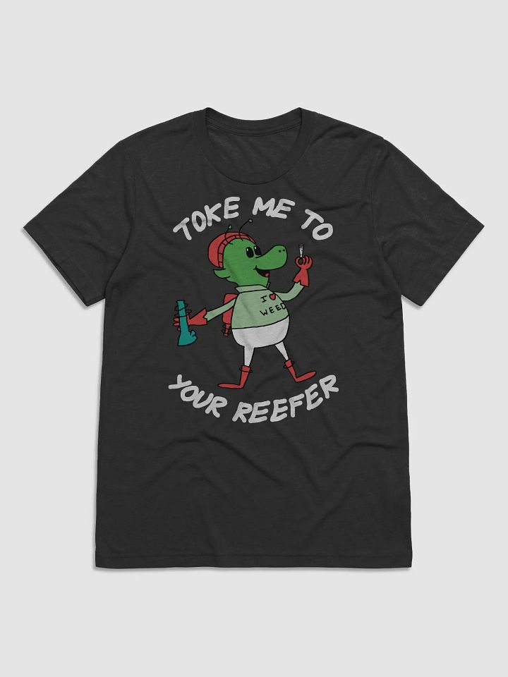 TOKE ME TO YOUR REEFER T-SHIRT [BLACK] product image (1)
