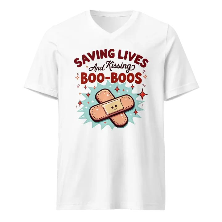 Boo-Boo Saver V-Neck Tee product image (1)