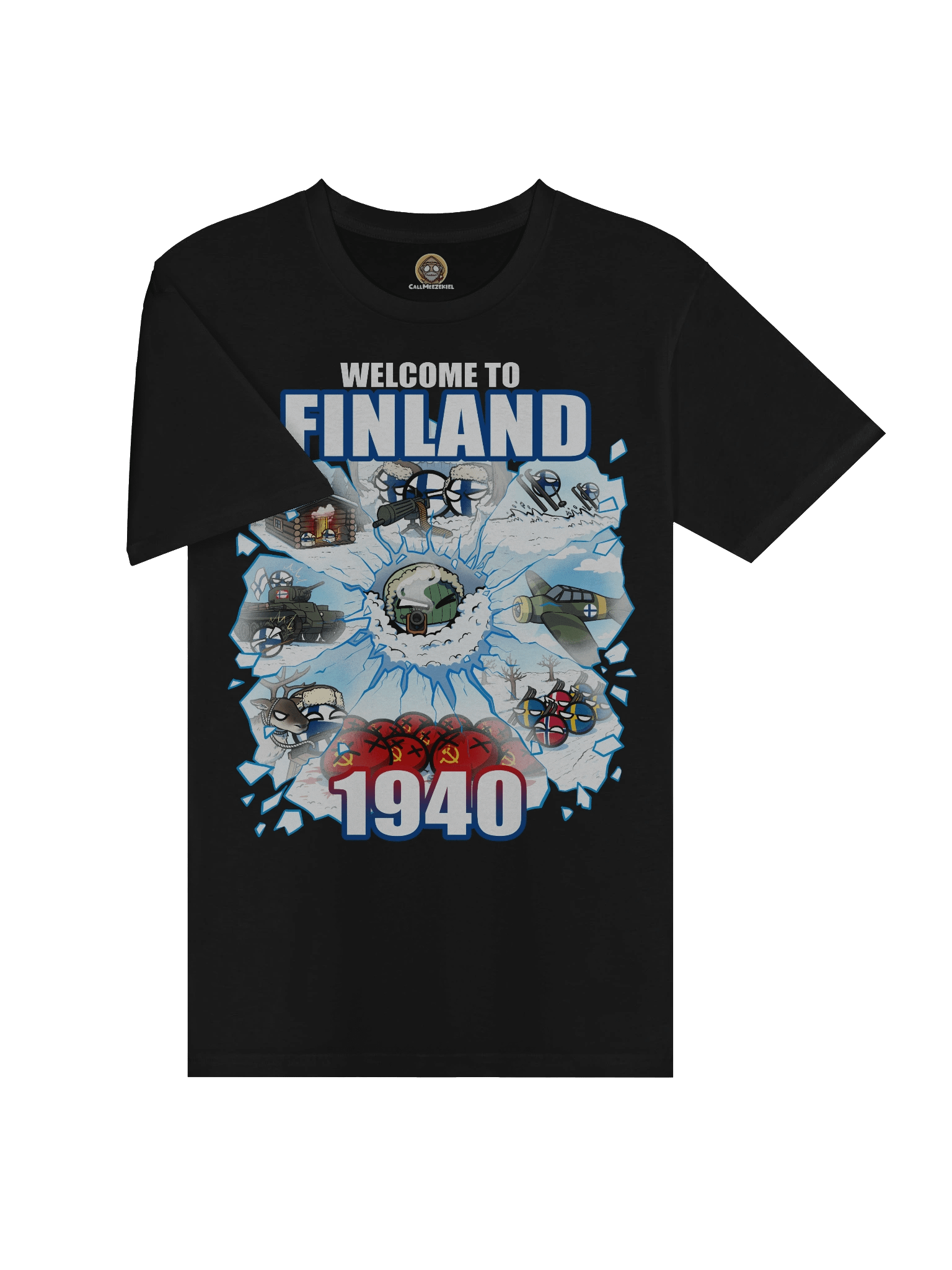 Welcome to Finland 1940 Premium T-shirt product image (4)