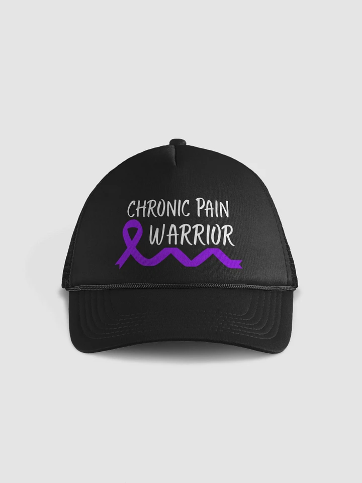 Chronic Pain Warrior Bottom Ribbon Hat product image (1)