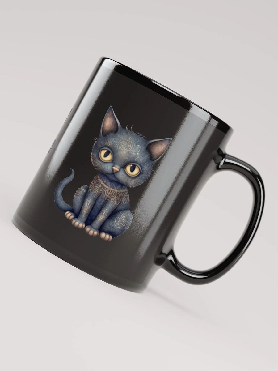 Cat and Mouse Best Friends Forever Mug in Black product image (4)