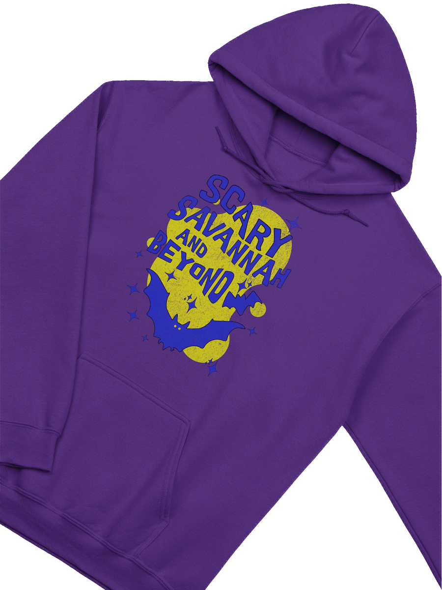 Scary Savannah Bat Tee Hoodie product image (15)