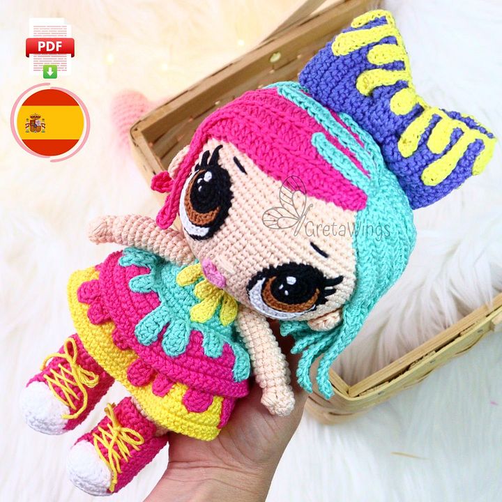 Patrón de Amigurumi de Muñecas LoL Splashes (Descarga Digital) product image (1)