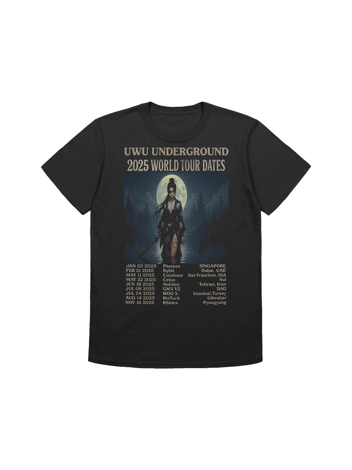 UwU World Tour - Ltd Edition - 2025 - Tour Shirt Soft product image (1)