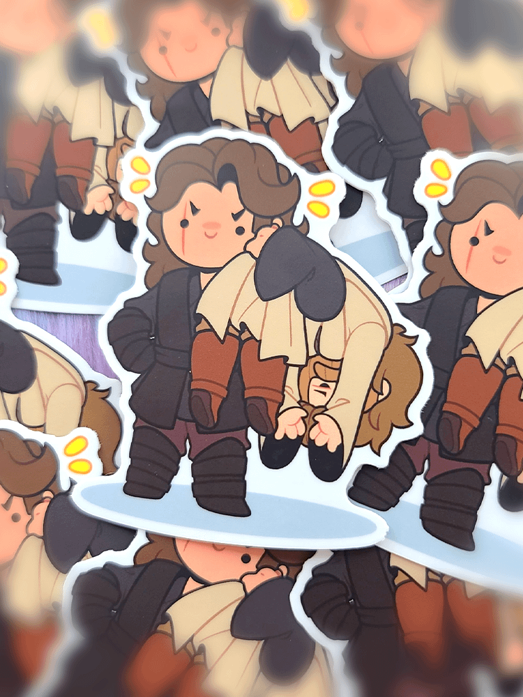 A Padawan & His Master | Sticker product image (1)