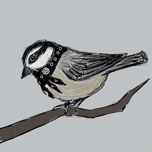I think I may be doing #TitTober2024 wrong... 😅 #birds #sketching #digitalart #alcoholmarkers #art #artist