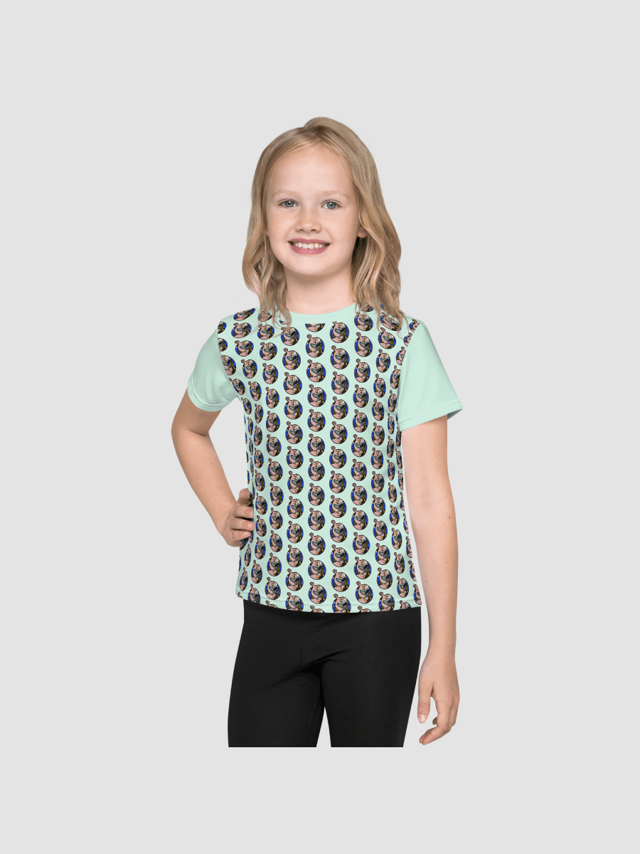 [KrummApe] All-Over Print Kids Crew Neck T-shirt product image (6)