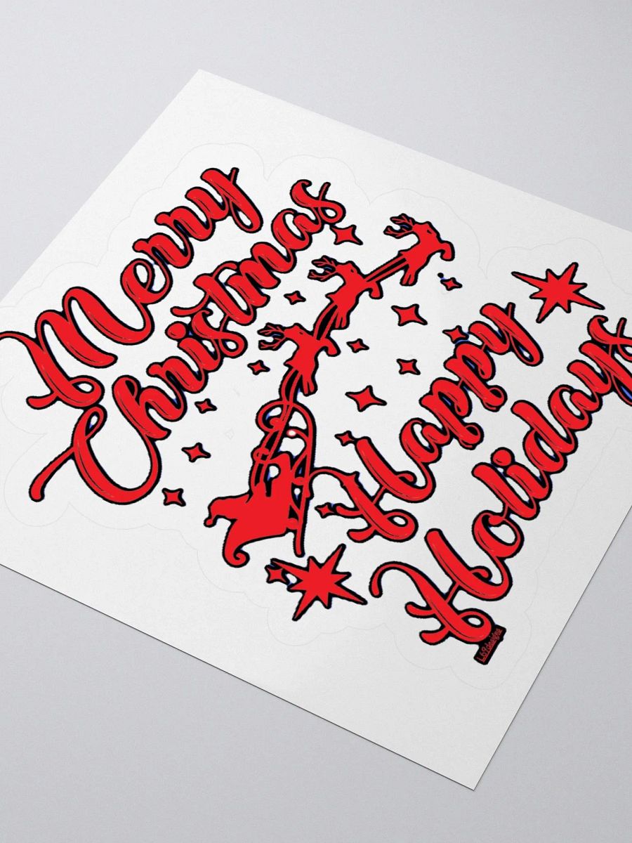 MERRY CHRISTMAS HAPPY HOLIDAYS product image (7)