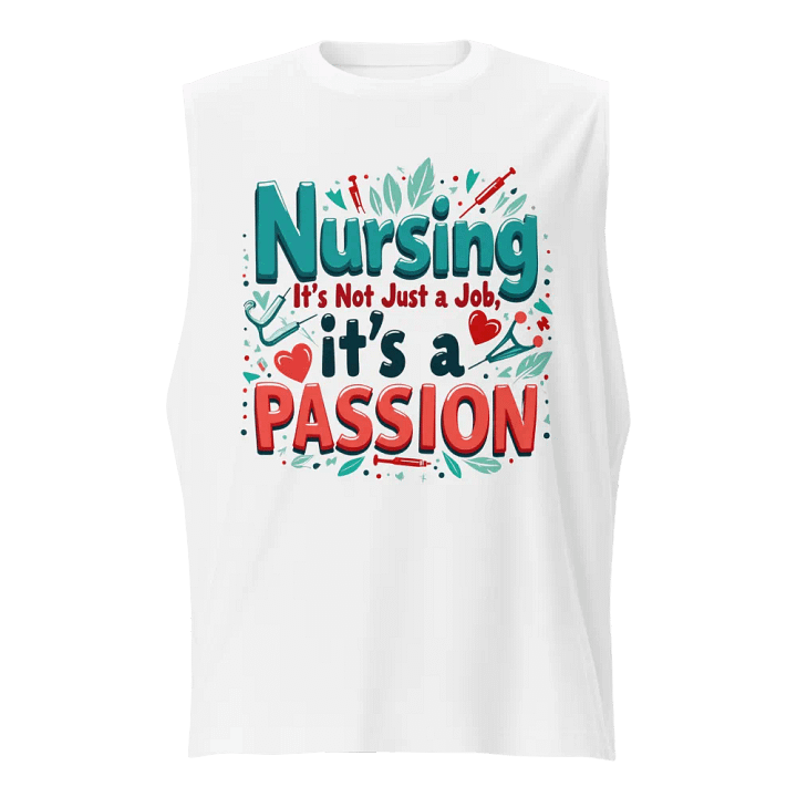 Passionate Nursing Muscle Tank product image (1)