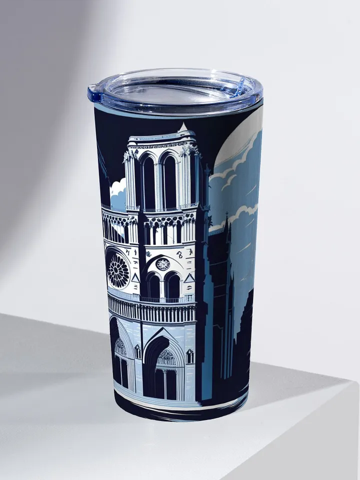 Notre Dame Cathedral Paris 1163 Stainless Steel Tumbler product image (2)