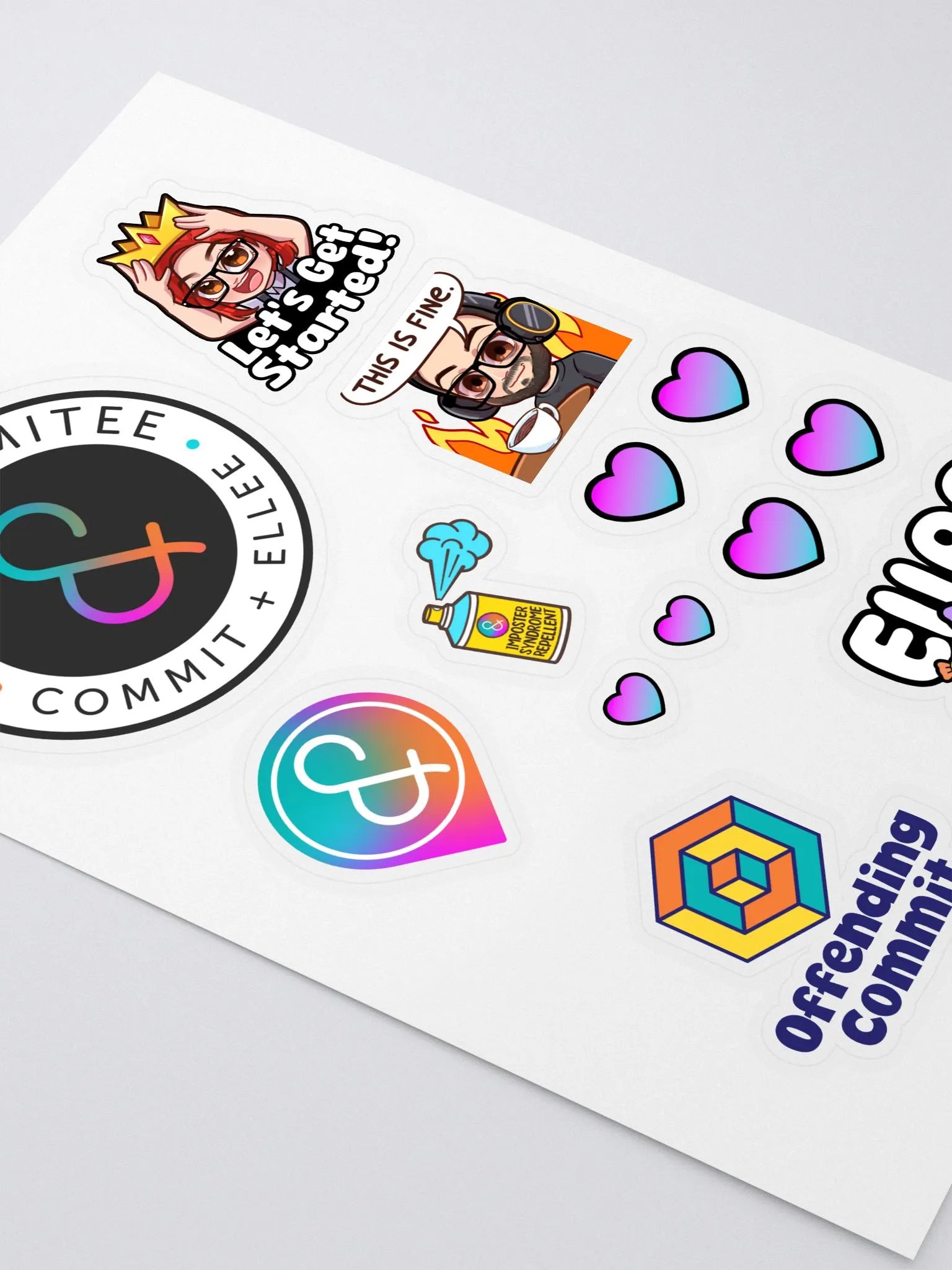 Commitee Stickers product image (2)