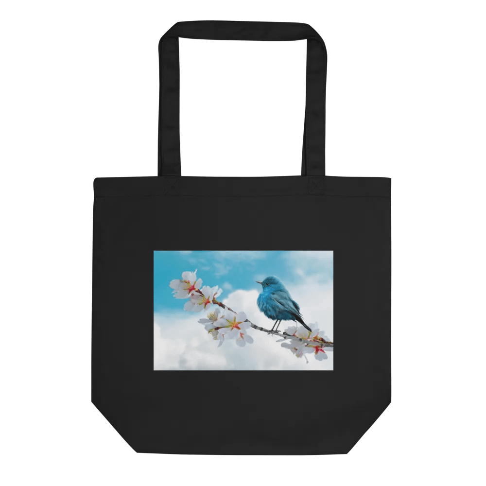 Serene Blue Bird Eco Tote product image (1)