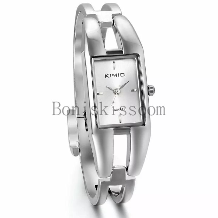 Fashion Lady Women Girl Rectangle Dial Quartz Analog Dress Business Wrist Watch product image (2)