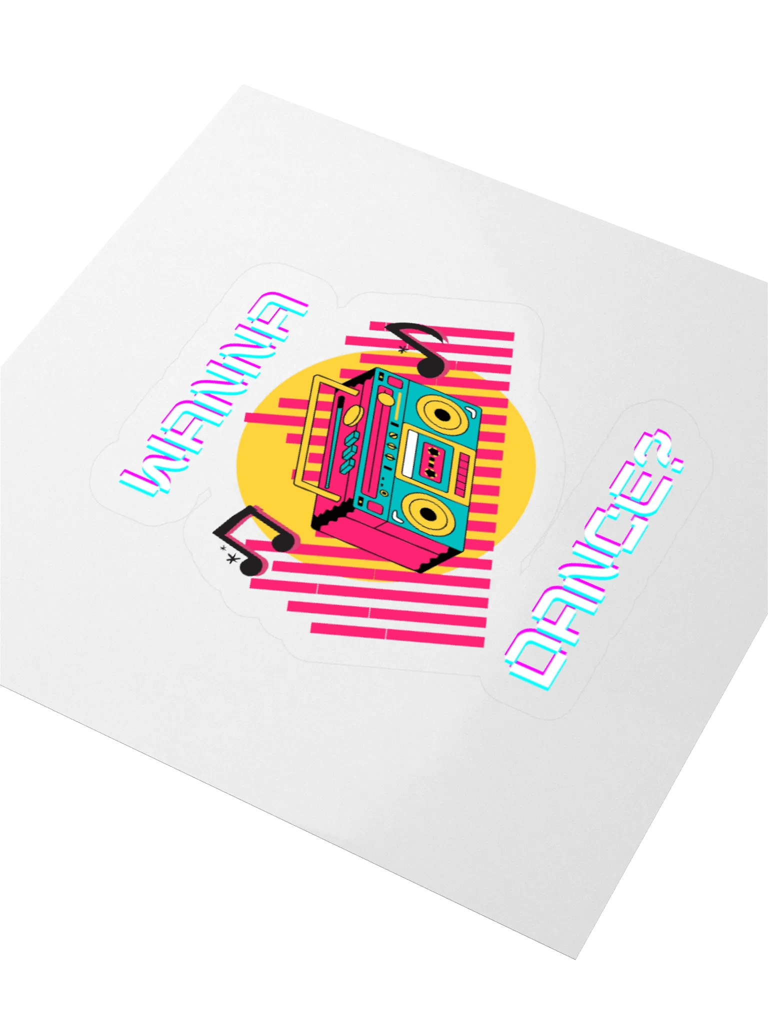 Retro Dance Party Stickers product image (3)