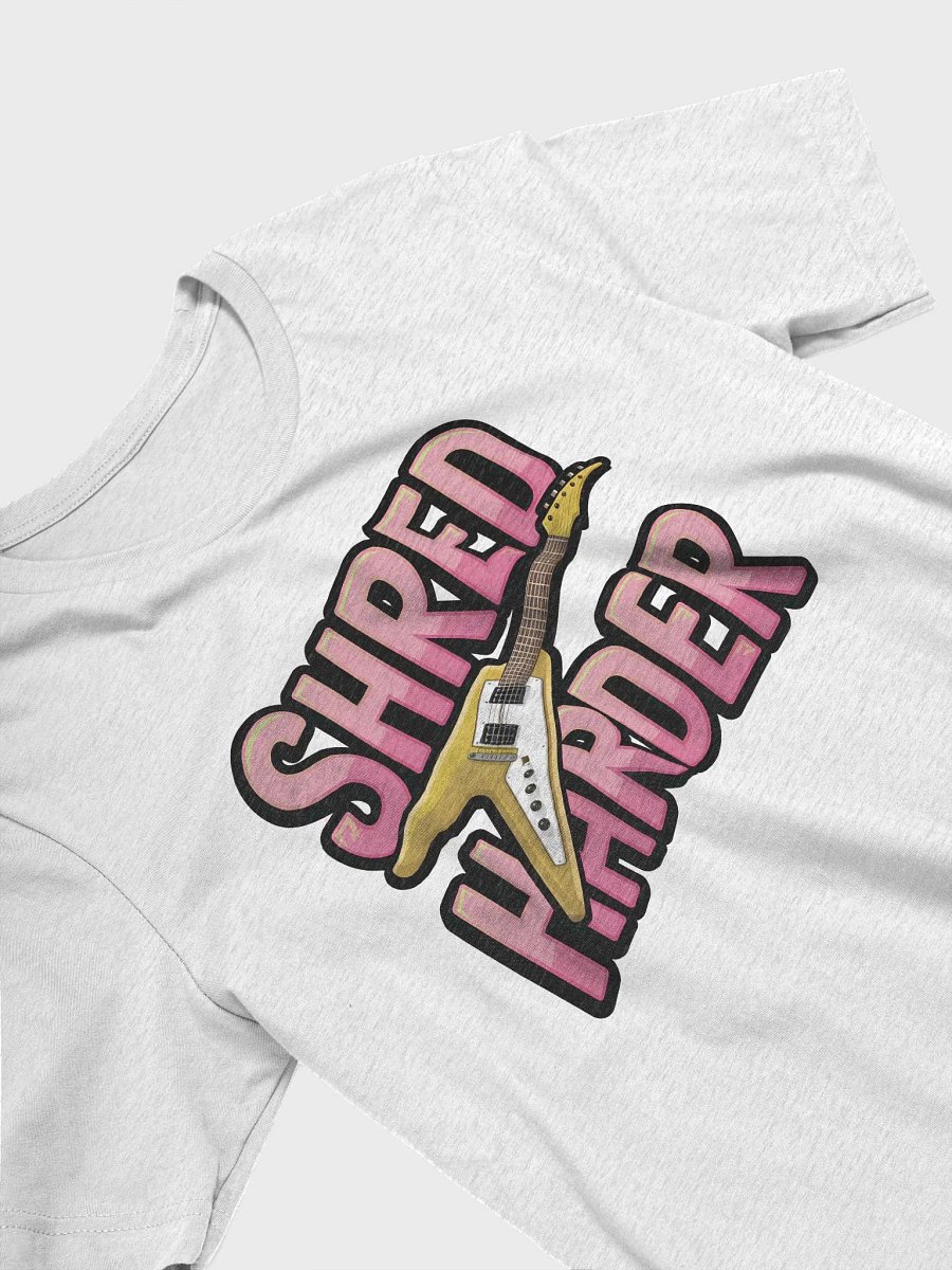 “SHRED HARDER” t-shirt product image (3)