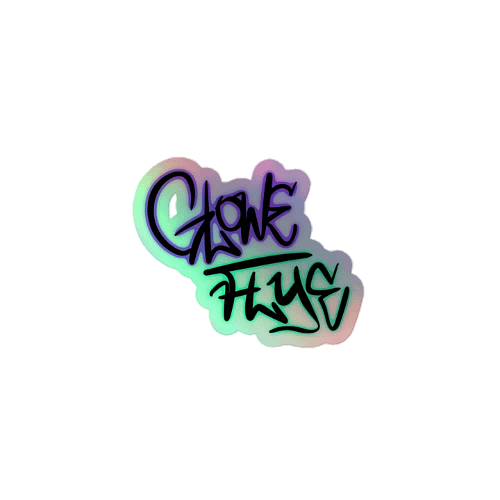 GloweFlye Graffiti Holo Sticker product image (1)