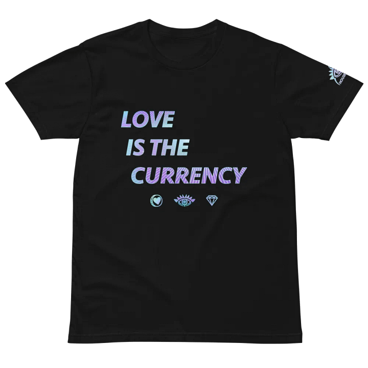 LOVE IS THE CURRENCY House of 5D Tee - Relaxed Fit Unisex product image (6)
