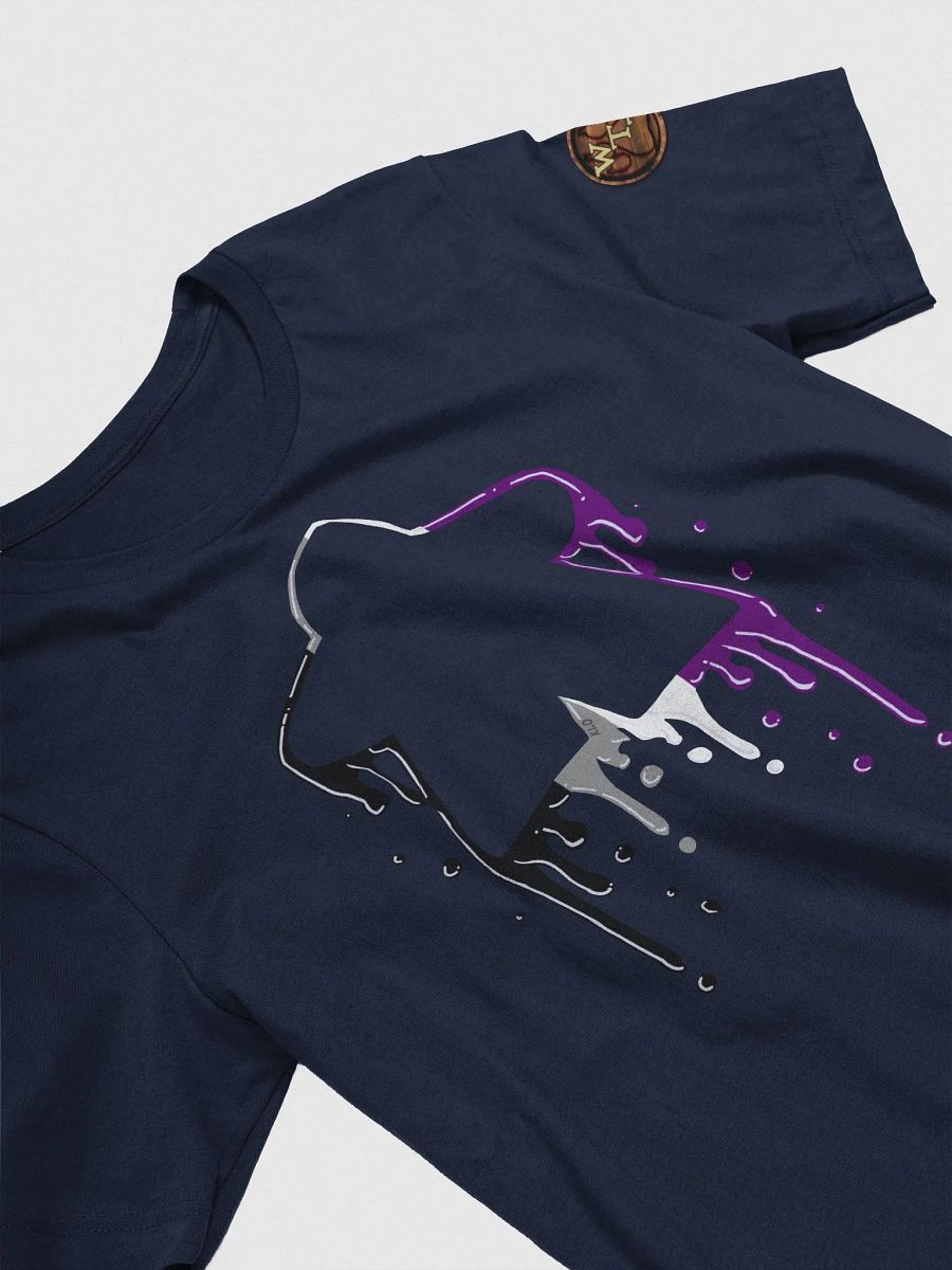 Drippy Ace Pride Meeple T-Shirt product image (3)