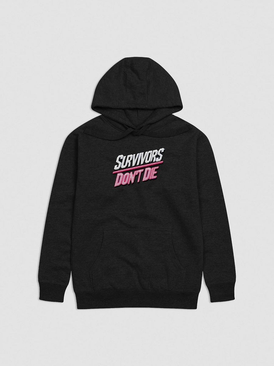 Survivors Don’t Die Embroidered Hoodie product image (1)