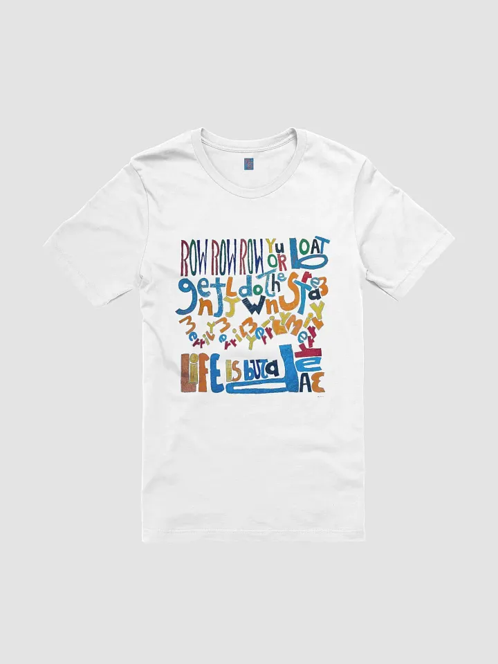 Row Row Row Your Boat Supersoft T-Shirt (white) product image (1)