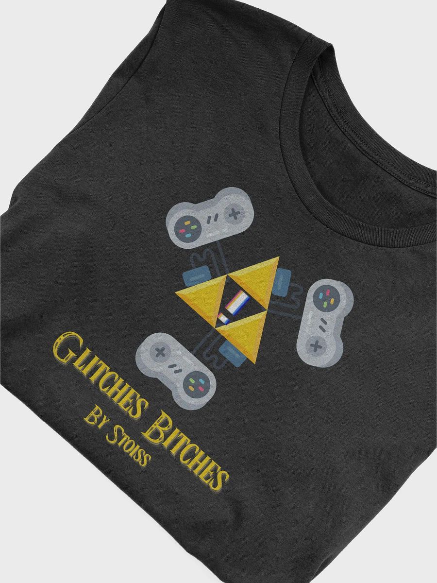 Glitches Clear Dark T-shirt product image (5)