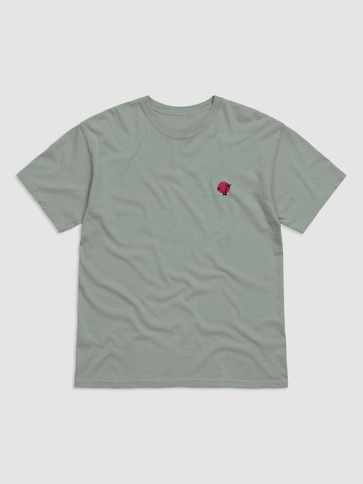 Synthwave Sunset Cotton Tee product image (4)