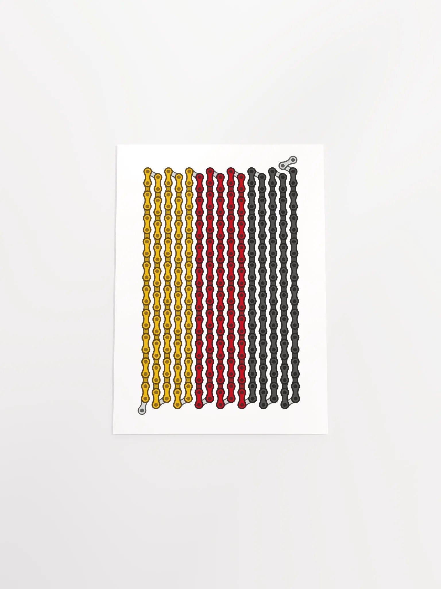 Germany Bike Chain Flag Poster product image (4)