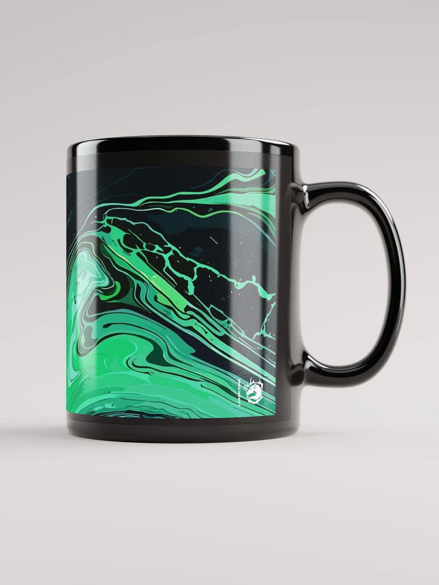Swirling Green Elegance Marble Mug product image (3)