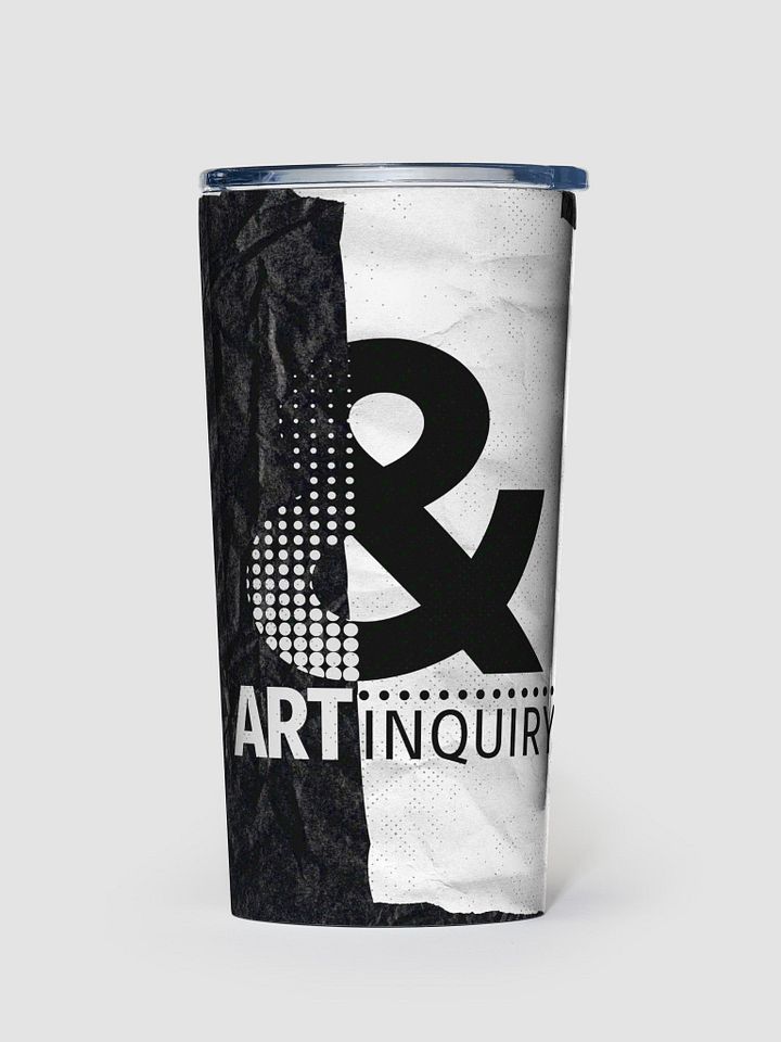 Art & Inquiry Torn Paper Stainless Steel Tumbler product image (1)