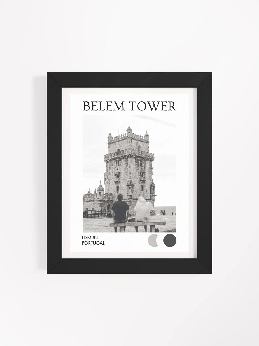 Views of Belem Tower - Framed product image (4)