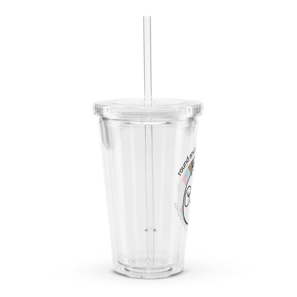 Round and Proud Manul Pride Pastels Version - Transparent Cup & Straw product image (3)