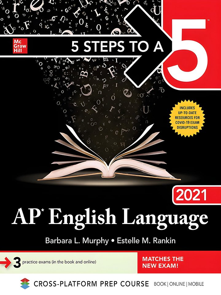 5 Steps to a 5: AP English Language 2021 1st Edition product image (1)