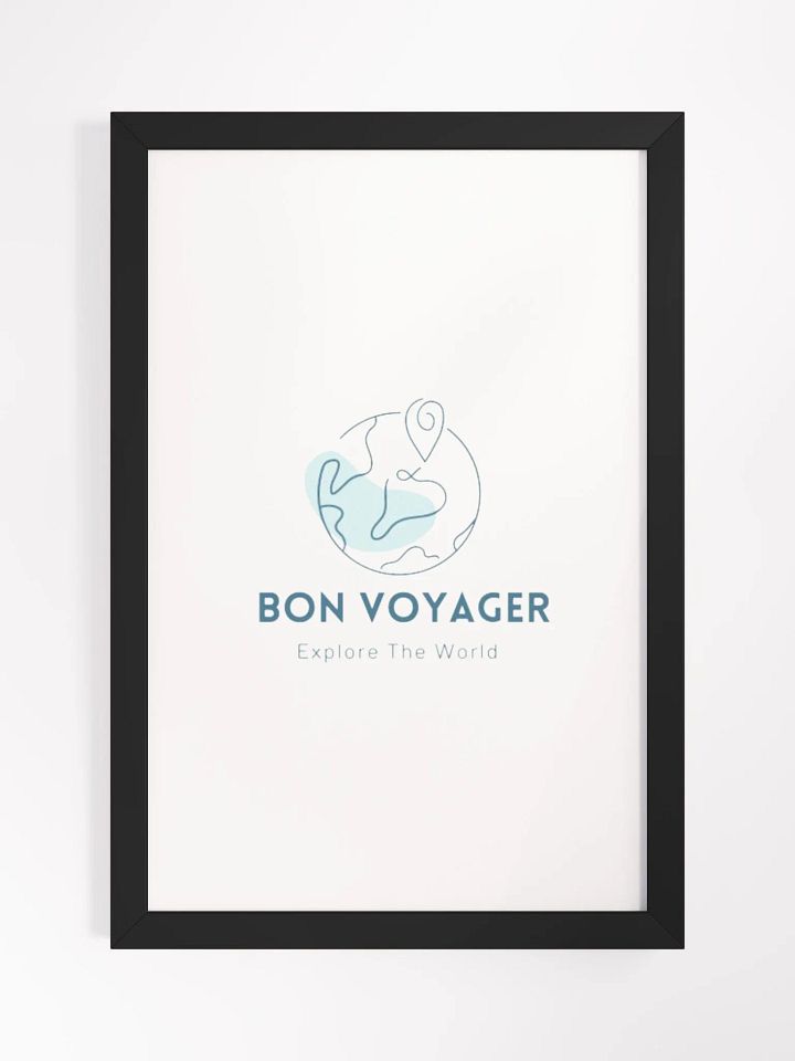 Explore The World - Framed Matte Poster product image (5)