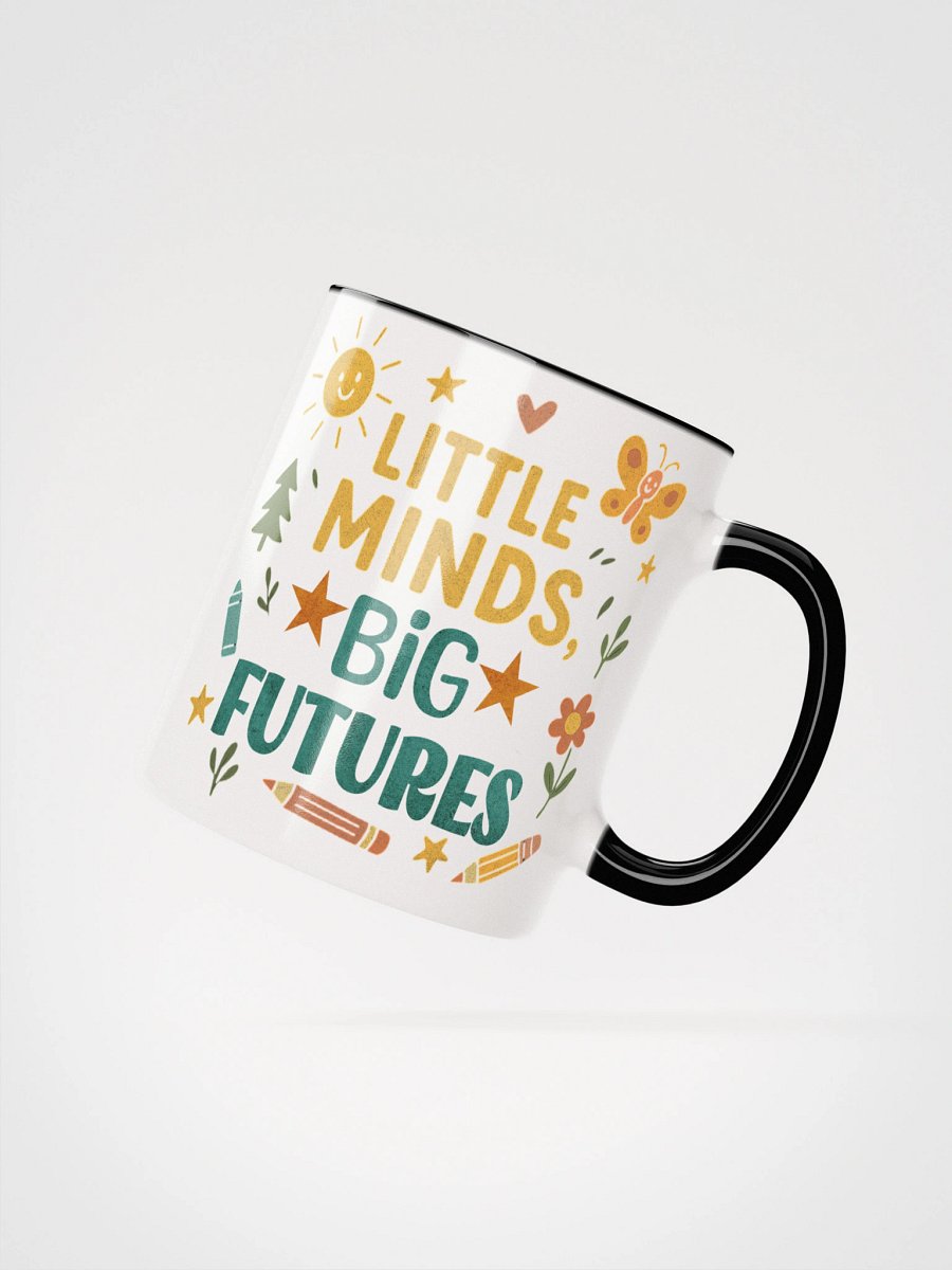 Little Minds Big Futures Mug – Bright Retro Teacher Coffee Cup product image (24)