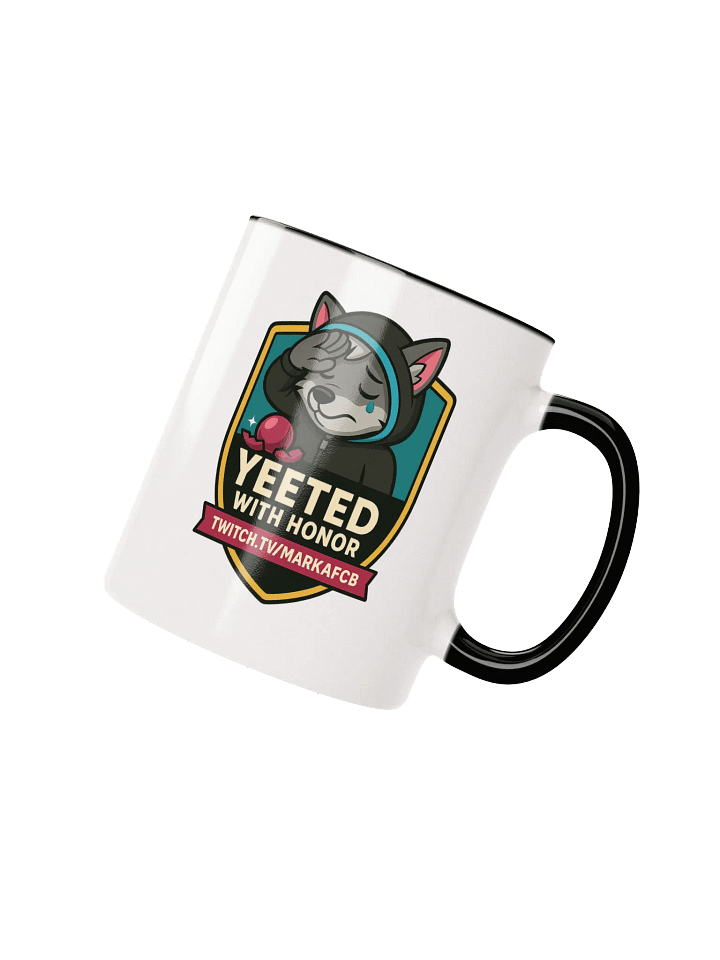 "YEETED WITH HONOR" MUG – Official Stream Mascot Edition product image (28)